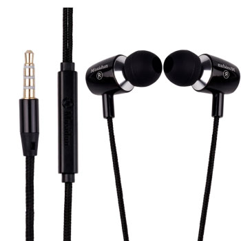 摩士顿 手机耳机线控入耳式带麦立体声带话筒